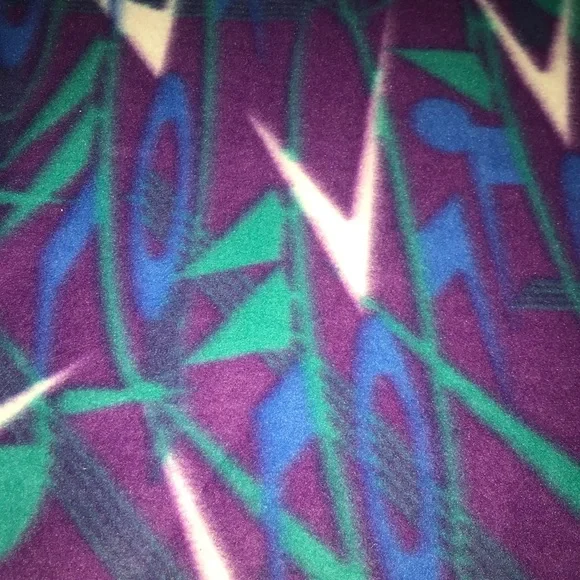 Multicolor Fleece (?) Piece - Picture 7 of 8
